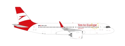 Herpa 538145 - 1:500 - Austrian Airbus 320neo AUA Yes to Europe